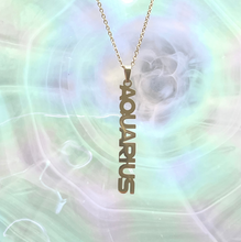 Load image into Gallery viewer, ZODIAC GOLD FASHION NECKLACE
