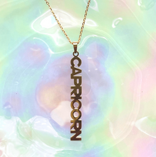 Load image into Gallery viewer, ZODIAC GOLD FASHION NECKLACE
